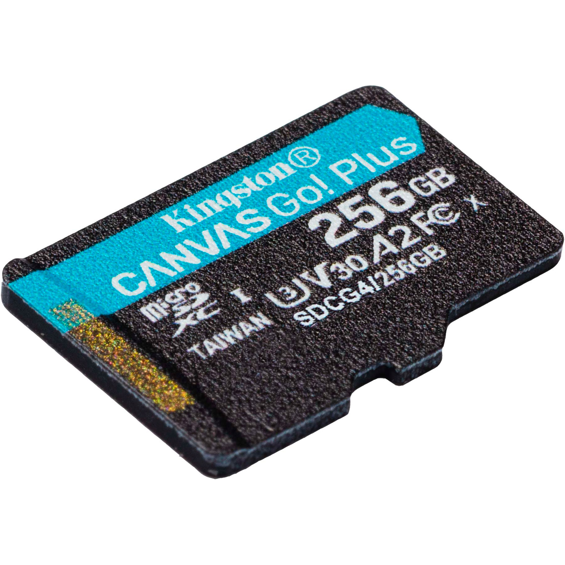 Карта пам'яті KINGSTON microSDXC Canvas Go! Plus 256GB UHS-I U3 V30 A2 Class 10 (SDCG4/256GBSP)