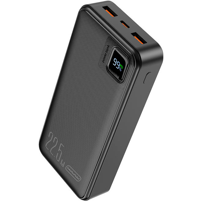 Повербанк WUW Y138 22.5W 20000mAh Black