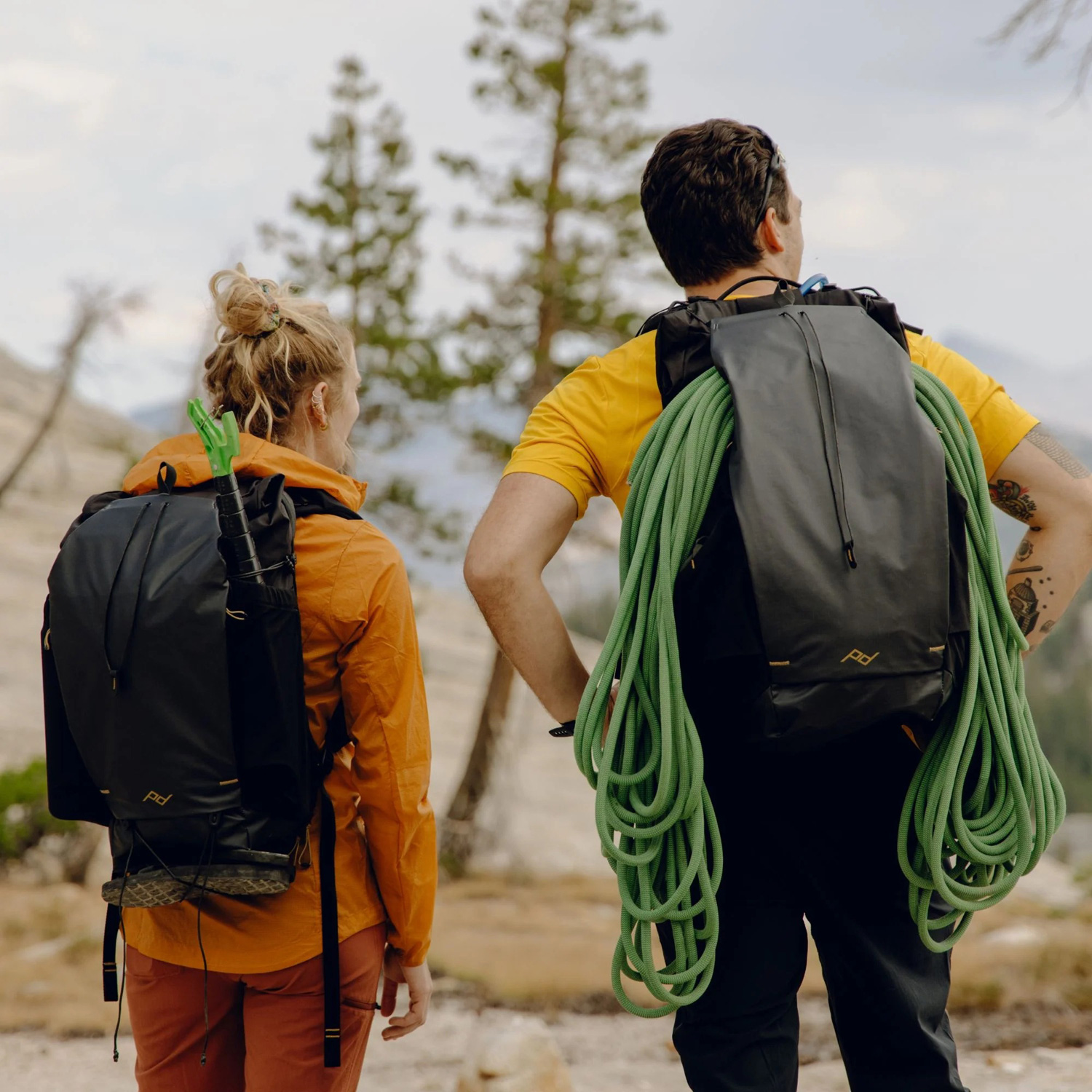 Туристический рюкзак PEAK DESIGN Outdoor Backpack 45L Black