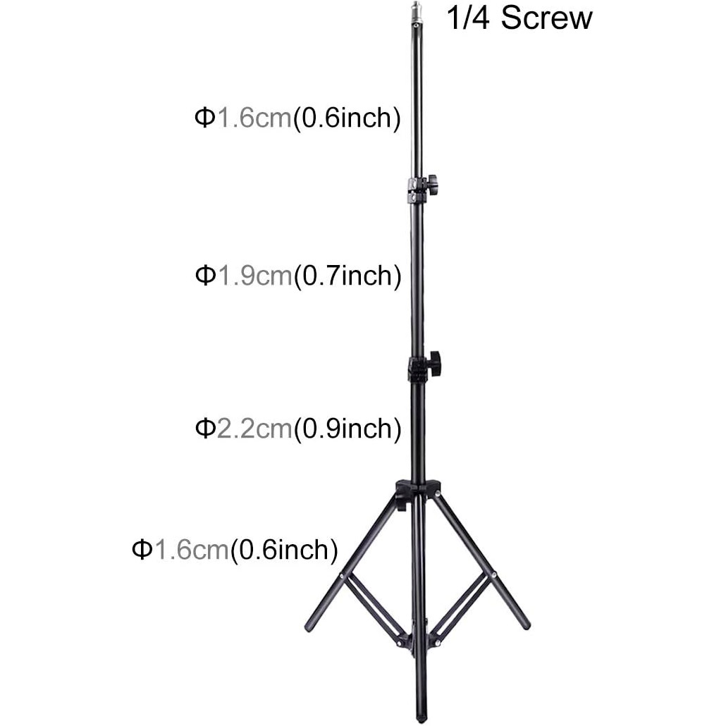 Штатив PULUZ 1.1m Height Tripod Mount Holder for Vlogging Video Light Live Broadcast Kits (PU419)