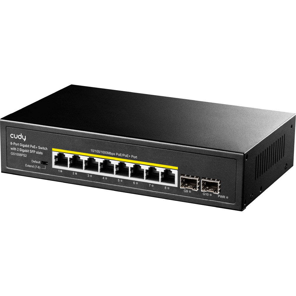 Коммутатор CUDY GS1008PS2