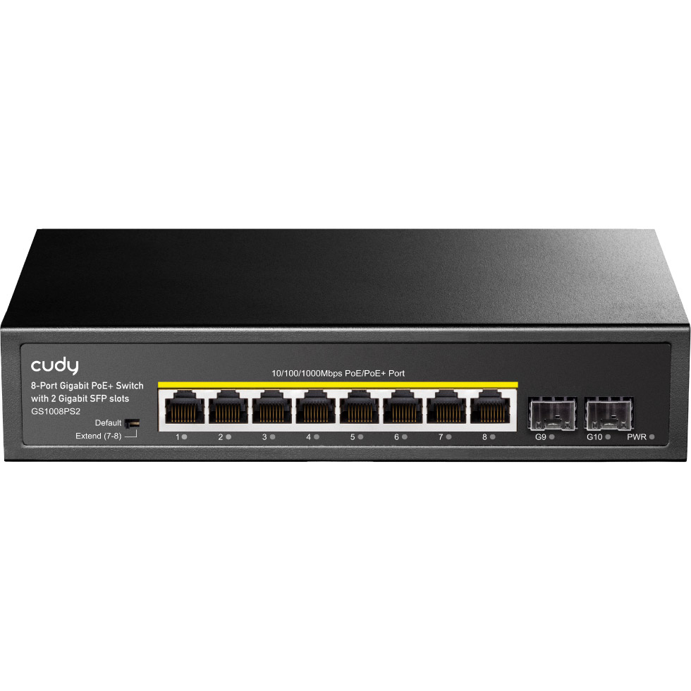 Коммутатор CUDY GS1008PS2