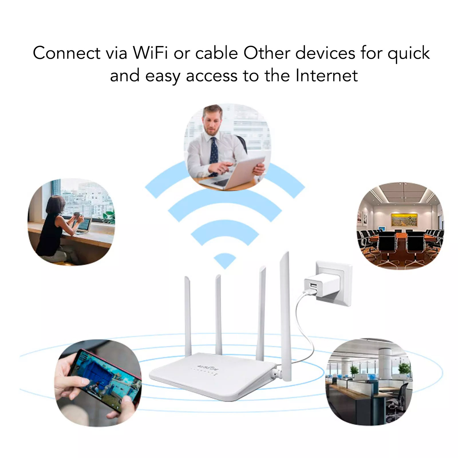 4G Wi-Fi роутер CPE R103