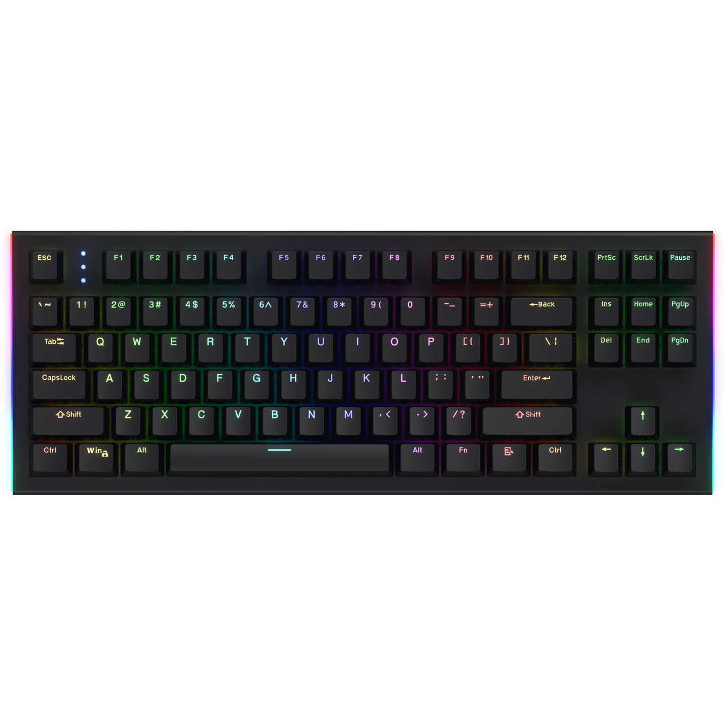 Клавиатура HATOR Gravity X TKL Aurum Orange Switch Black (HTK550)