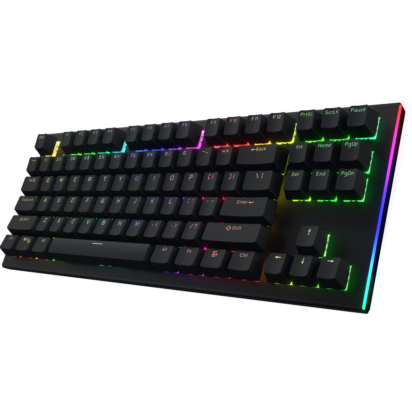 Клавиатура HATOR Gravity X TKL Aurum Orange Switch Black (HTK550)