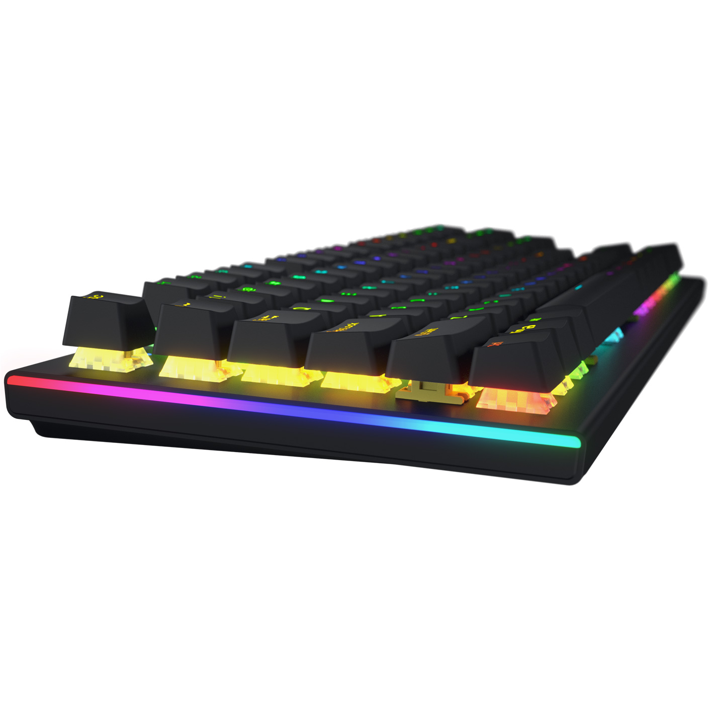 Клавиатура HATOR Gravity X TKL Aurum Orange Switch Black (HTK550)