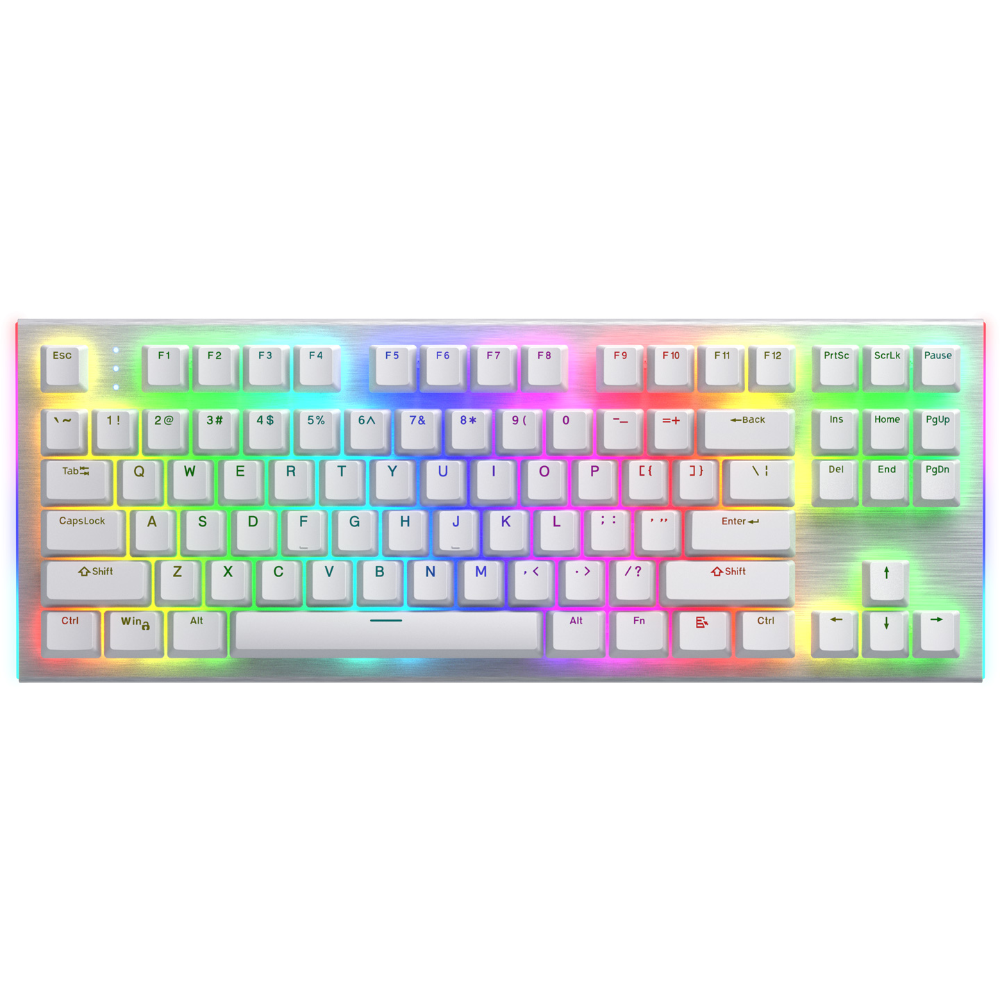 Клавиатура HATOR Gravity X TKL Aurum Orange Switch White (HTK551)