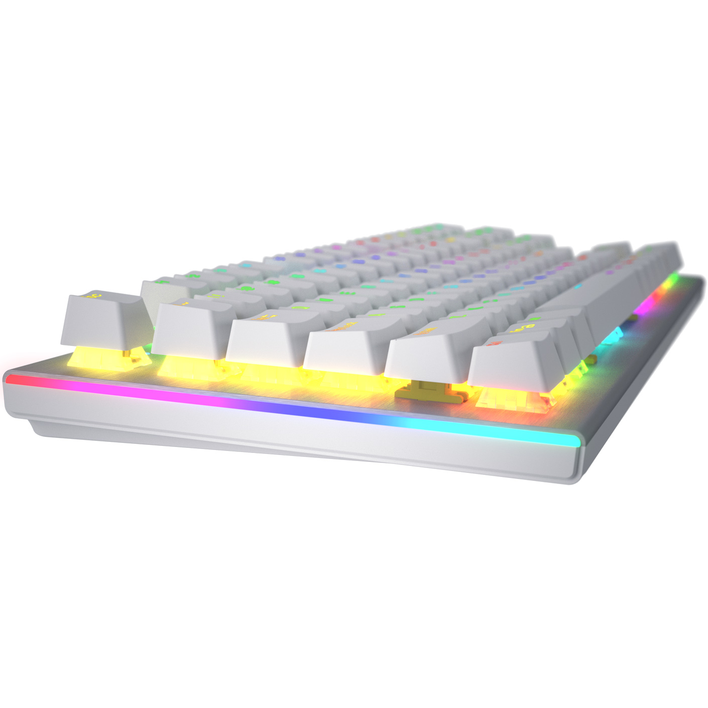 Клавиатура HATOR Gravity X TKL Aurum Orange Switch White (HTK551)
