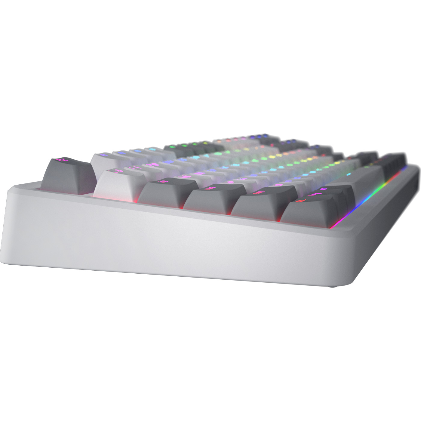Клавиатура беспроводная HATOR Rockfall 3 TKL Wireless Aurum Orange Switch White (HTK851UA)