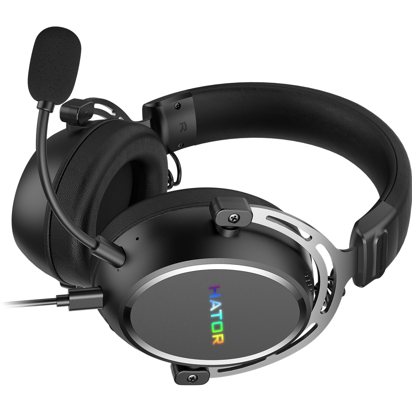 Наушники геймерские HATOR Hypergang 3 USB Black (ESH50)