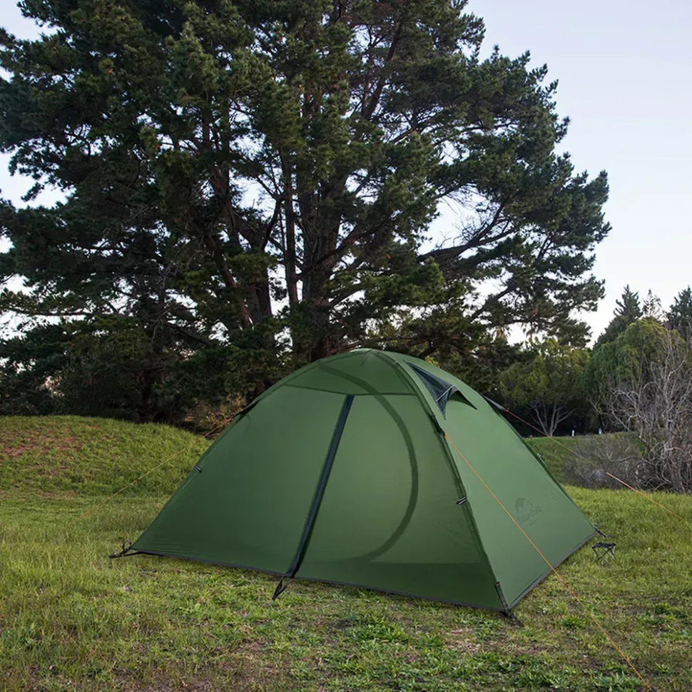 Намет 2-місний NATUREHIKE Ultralight 20D Summer 2 Dark Green (6927595741993)