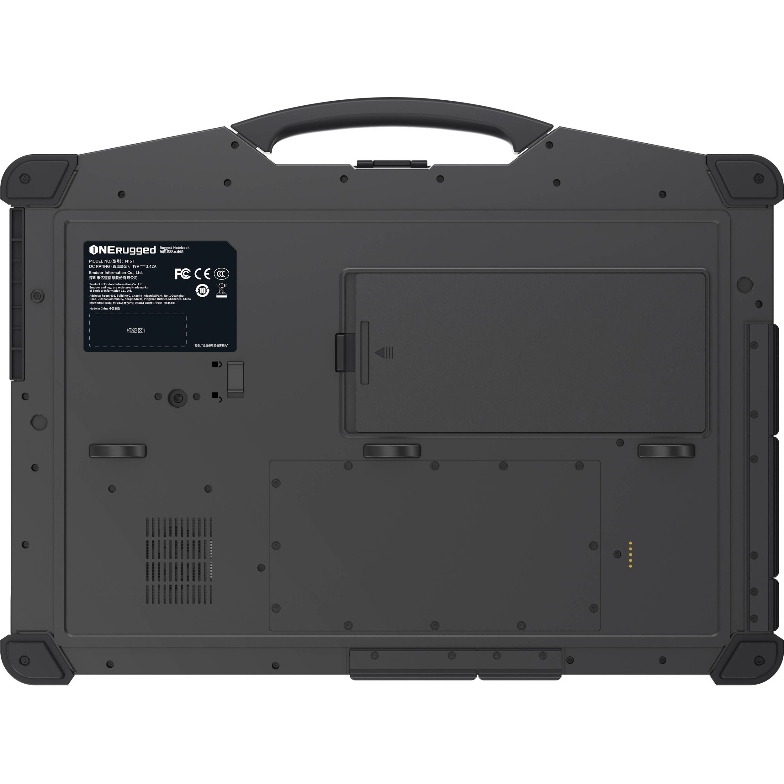 Защищённый ноутбук ONERUGGED N15T Black