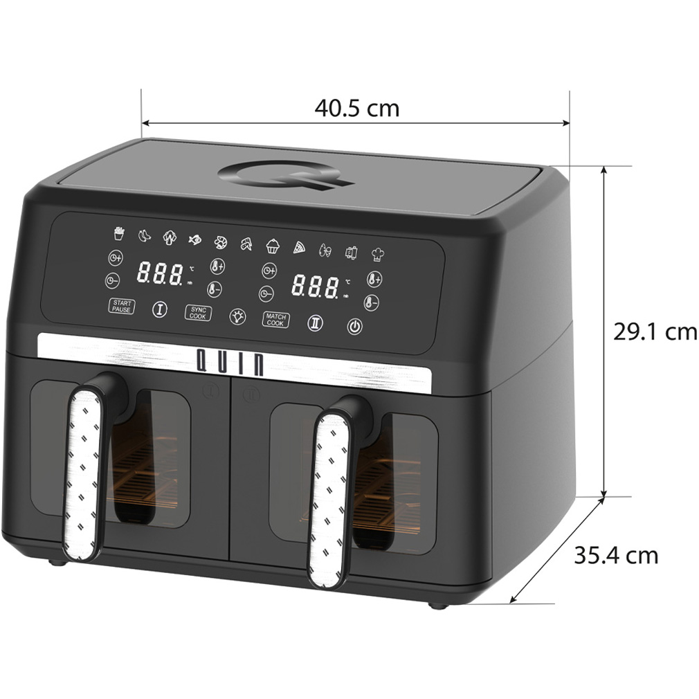 Мультипіч QUIN Air Fryer Dual Zone YJ-1102AV