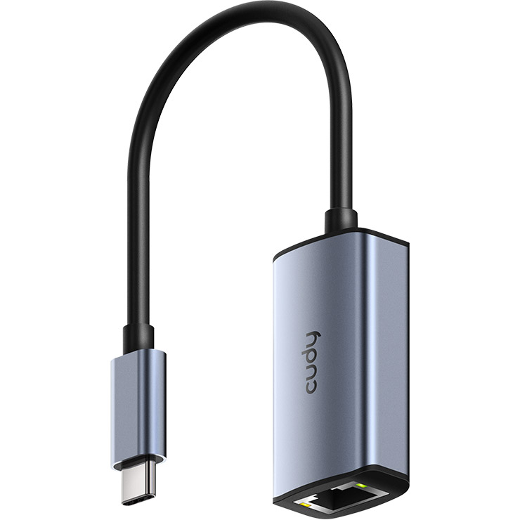 Мережевий адаптер CUDY UE10C USB-C 3.0 to Gigabit Ethernet