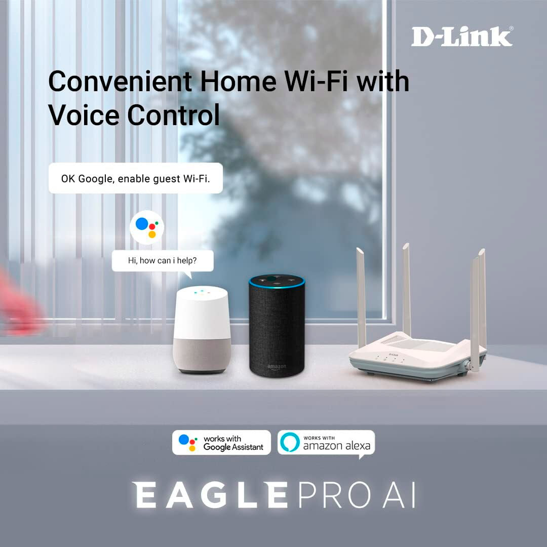 Wi-Fi роутер D-LINK R15 Eagle Pro AI