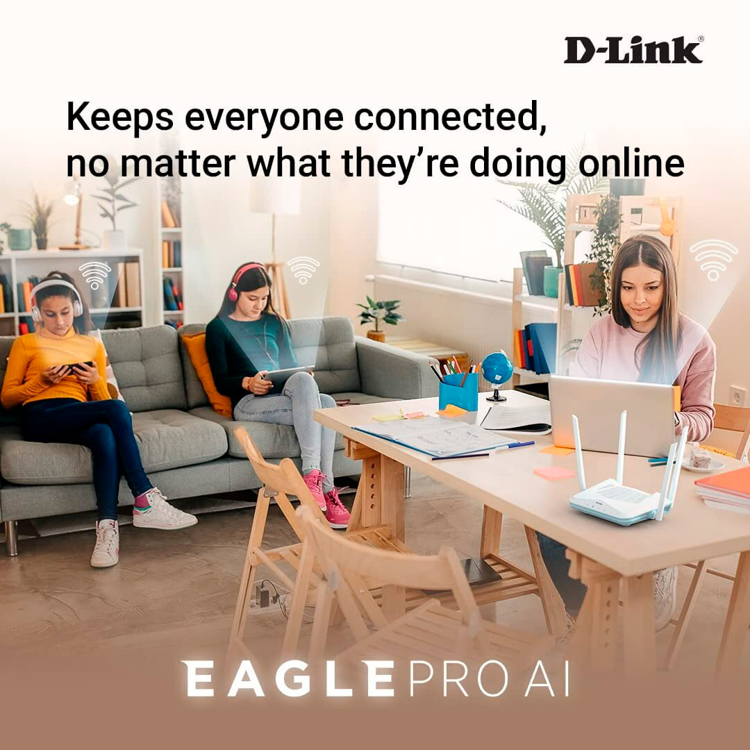 Wi-Fi роутер D-LINK R15 Eagle Pro AI