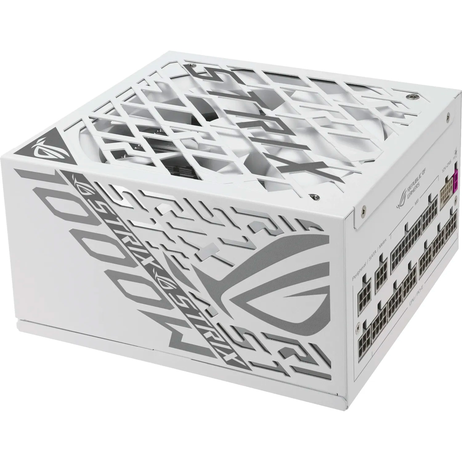 Блок питания 1000W ASUS ROG Strix 1000W Platinum White Edition (ROG-STRIX-1000P-GAMING-WHITE)