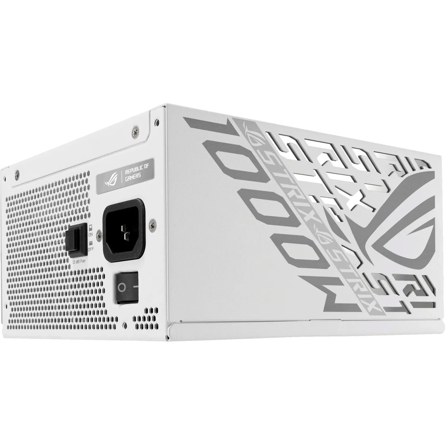 Блок питания 1000W ASUS ROG Strix 1000W Platinum White Edition (ROG-STRIX-1000P-GAMING-WHITE)