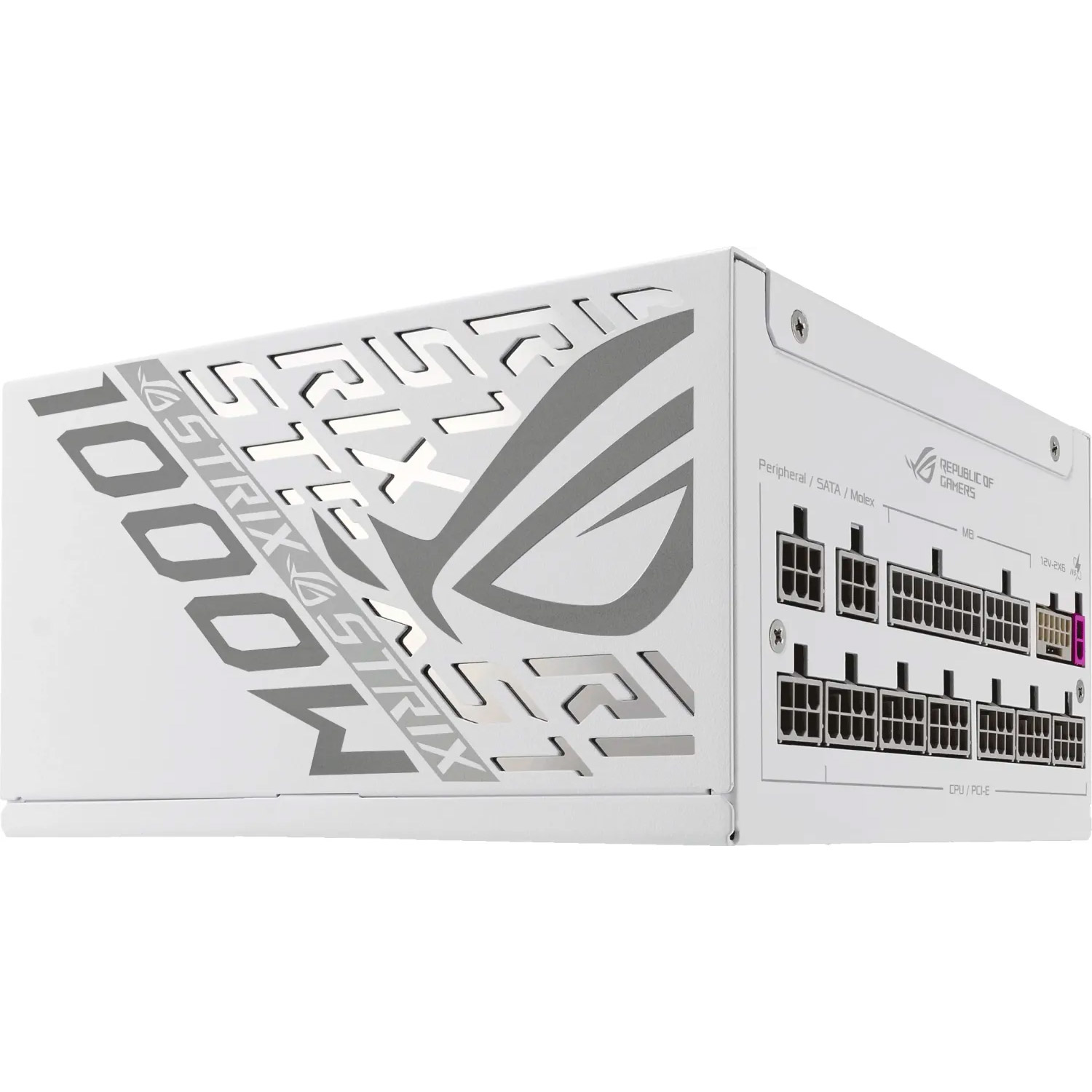 Блок питания 1000W ASUS ROG Strix 1000W Platinum White Edition (ROG-STRIX-1000P-GAMING-WHITE)
