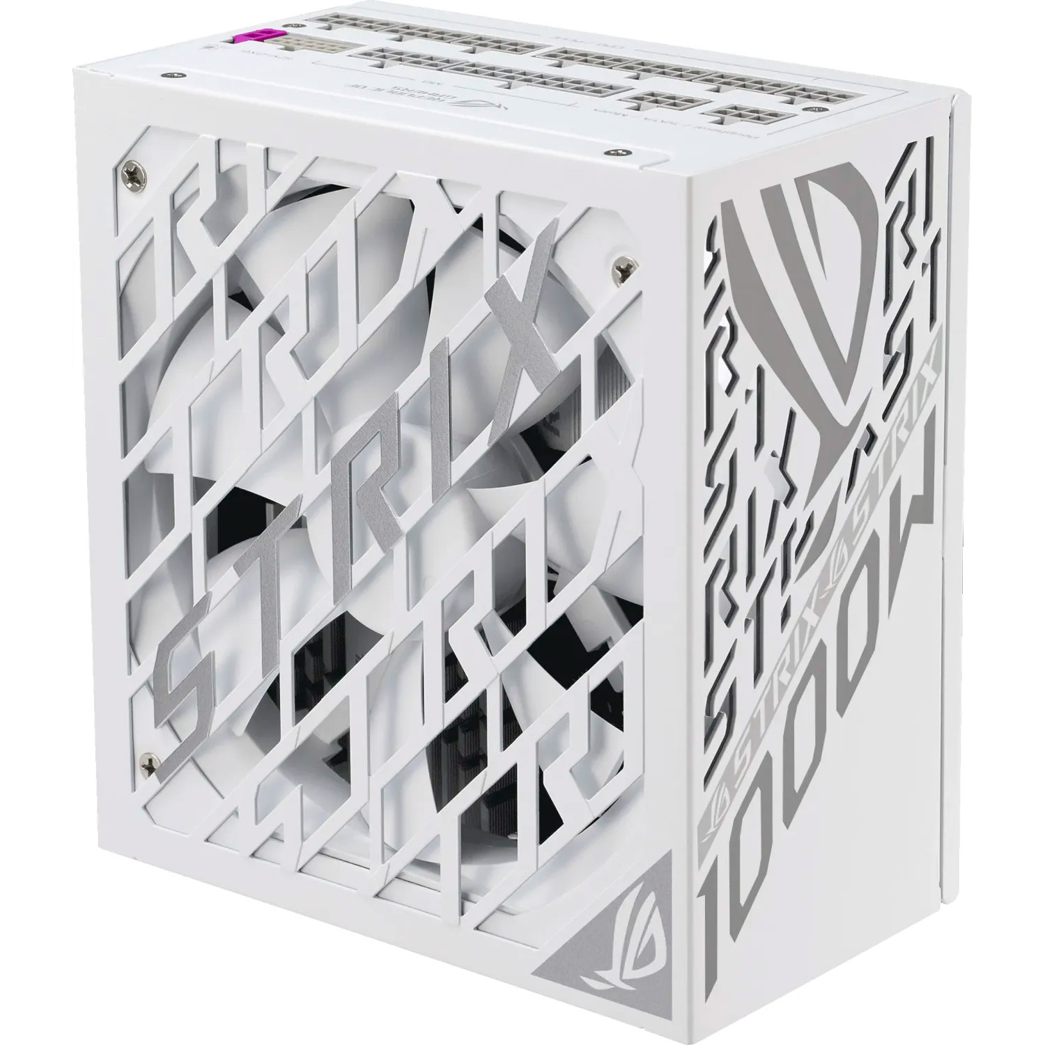 Блок питания 1000W ASUS ROG Strix 1000W Platinum White Edition (ROG-STRIX-1000P-GAMING-WHITE)