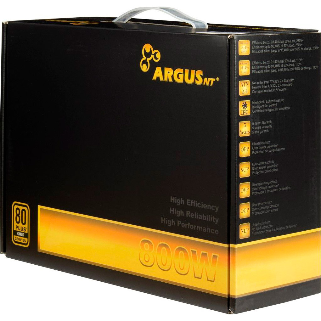 Блок живлення 800W ARGUS GPS-800W (88882186)
