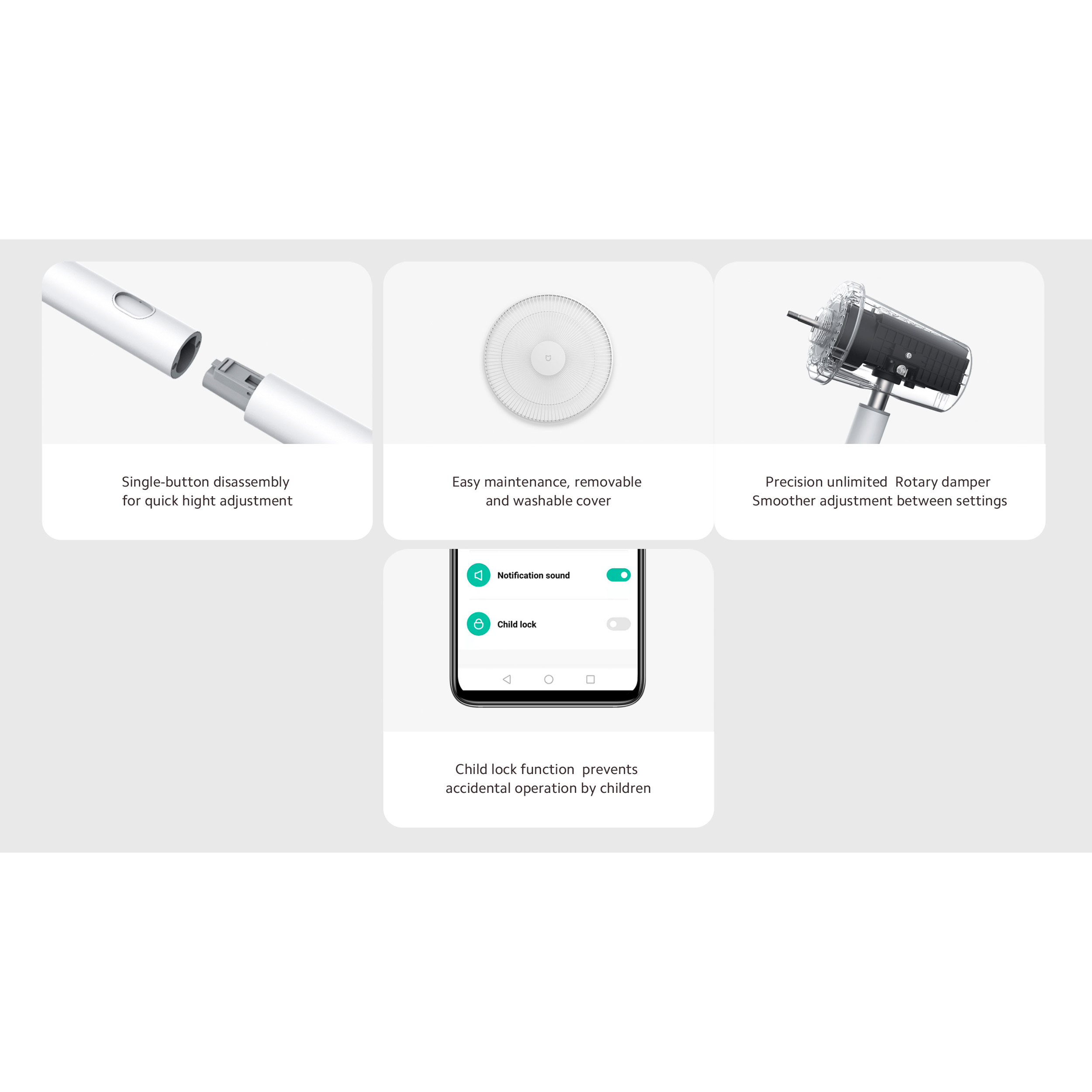 Вентилятор напольный XIAOMI Smart Standing Fan 2 Pro White (BHR5856EU)
