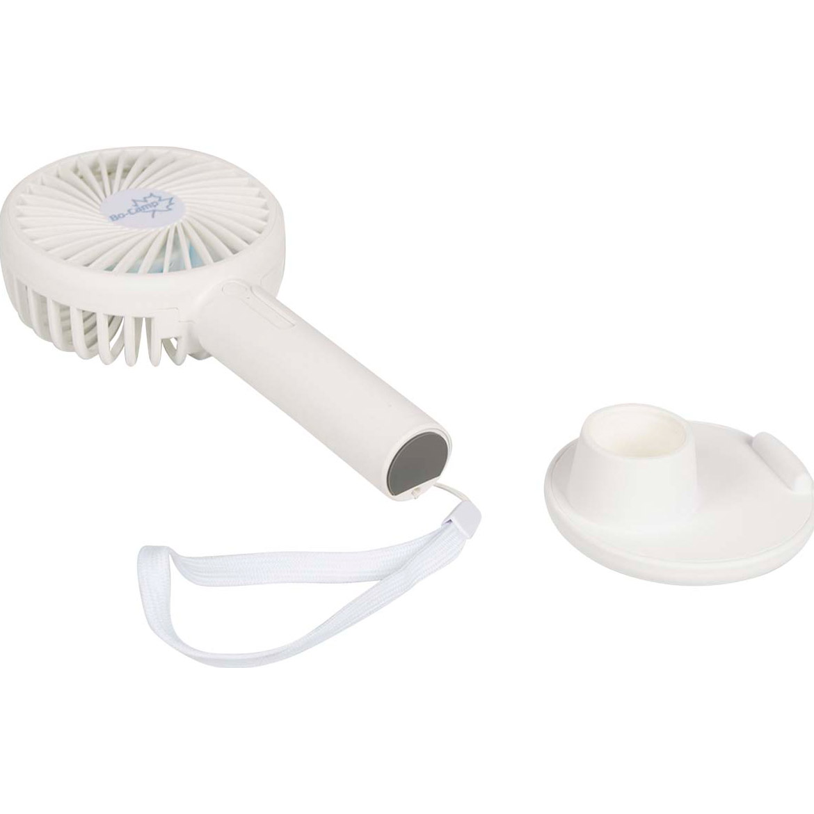 Настільний портативний вентилятор BO-CAMP Portable Fan With Holder White