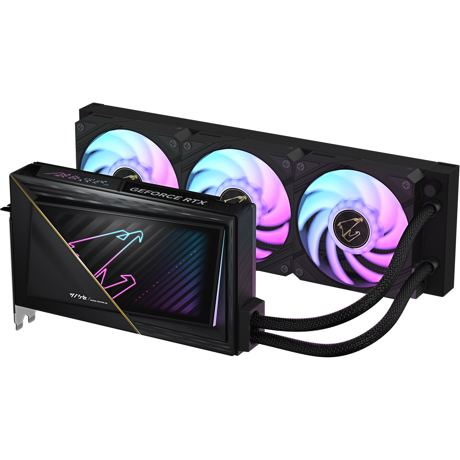 Відеокарта Gigabyte AORUS GeForce RTX 5090 Xtreme WaterForce 32G (GV-N5090AORUSX W-32GD)