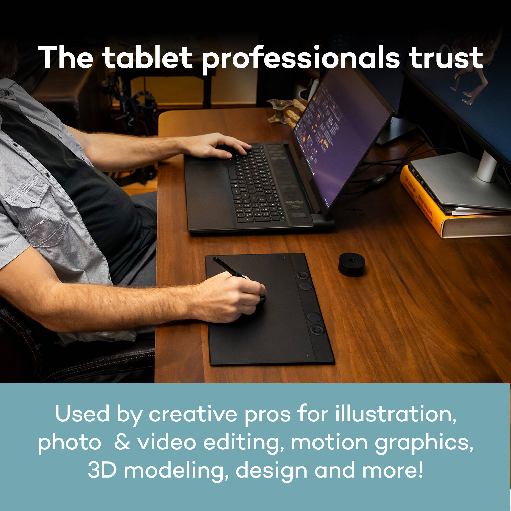 Графічний планшет WACOM Intuos Pro Large 2025 (PTK870K0B)