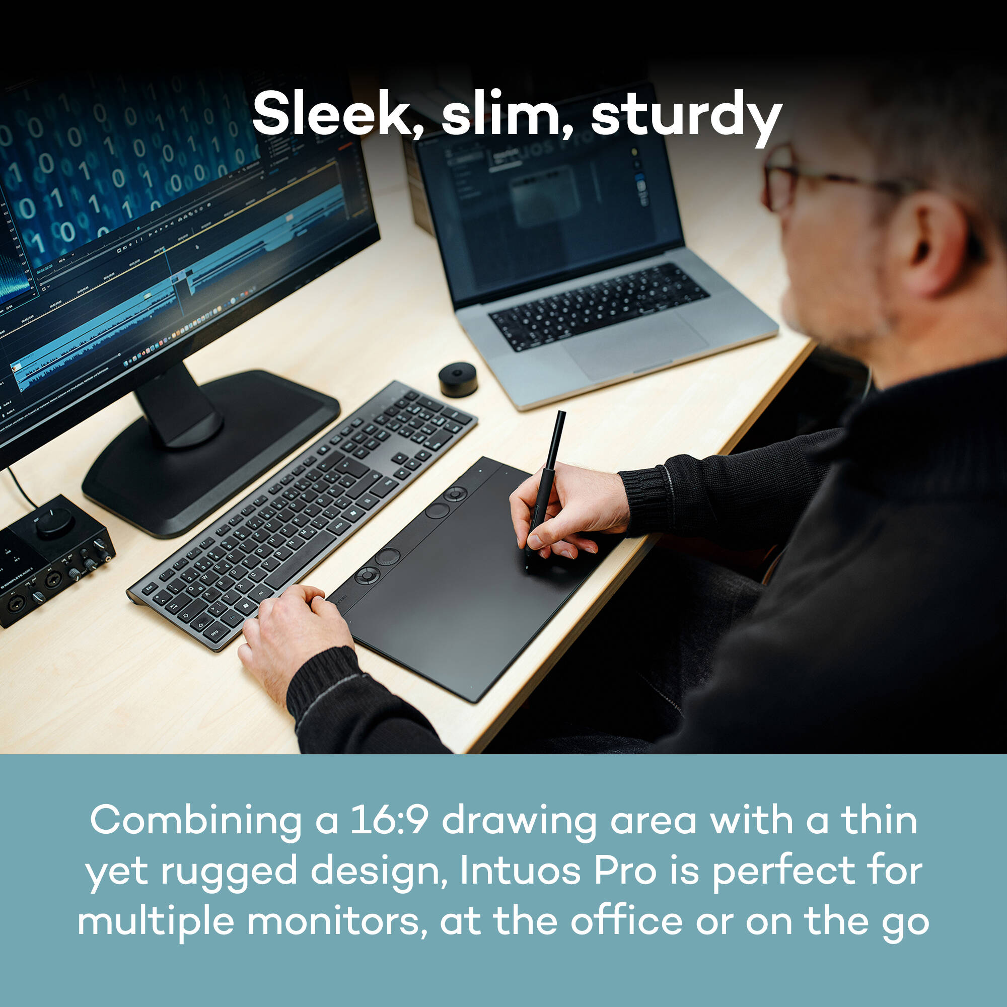 Графічний планшет WACOM Intuos Pro Medium 2025 (PTK670K0B)