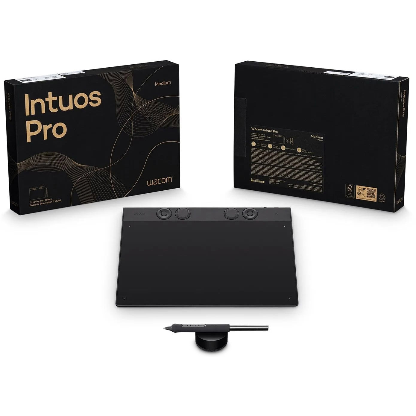 Графічний планшет WACOM Intuos Pro Medium 2025 (PTK670K0B)