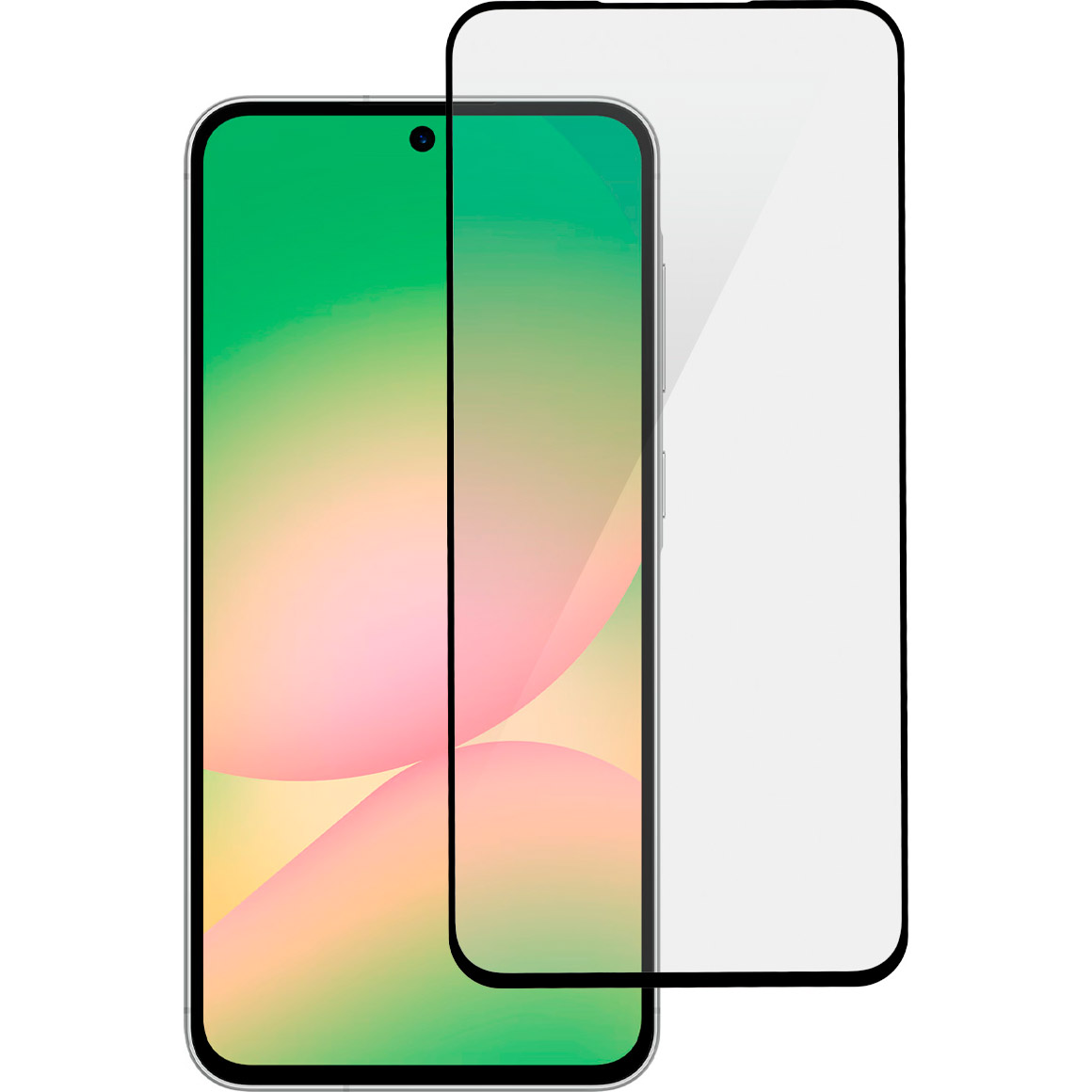 Захисне скло 2E 2.5D Full Glue Black Border для Galaxy A56 5G (2E-G-A56-SMFCFG-BB)