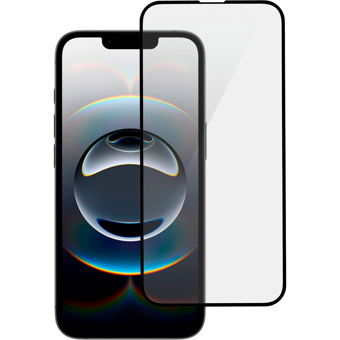 Защитное стекло 2E 2.5D Full Glue Black Border для iPhone 16e (2E-IP-16E.-6.1-SMFCFG-BB)