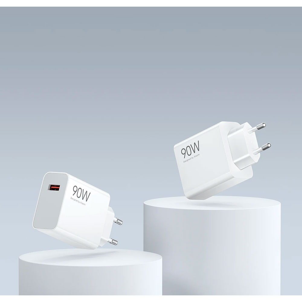 Зарядное устройство XIAOMI 90W HyperCharge Combo White w/Type-C cable (BHR07ZBEU)