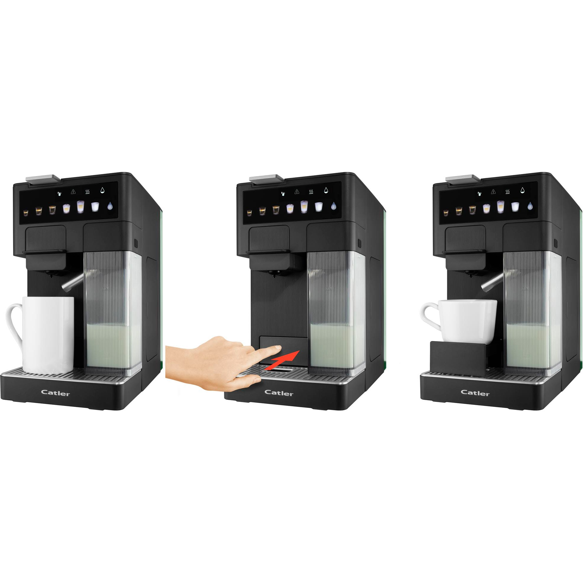 Капсульная кофемашина CATLER ES 751 B Renzo Black