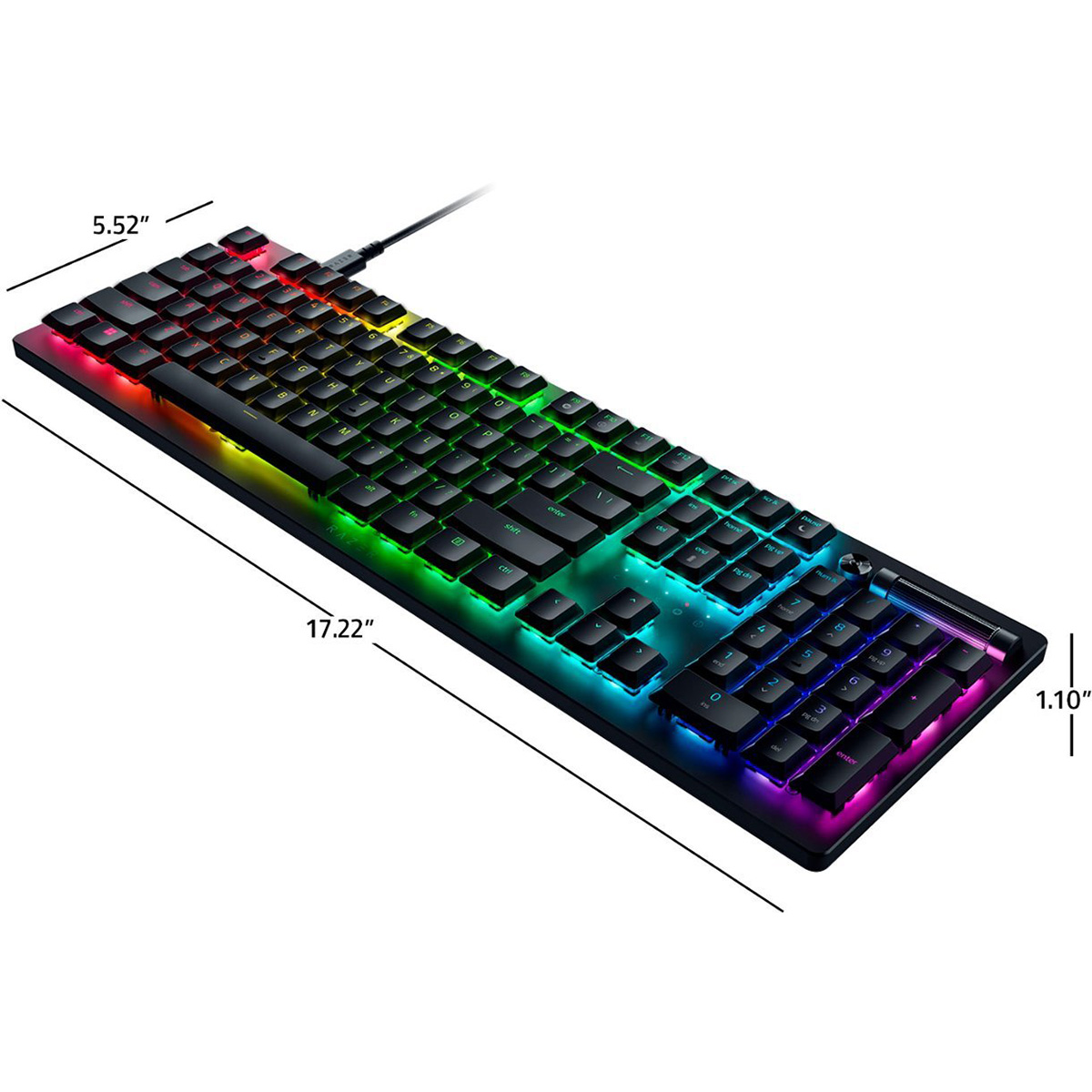 Клавіатура RAZER DeathStalker V2 Purple Switch (RZ03-04501800-R3M1)