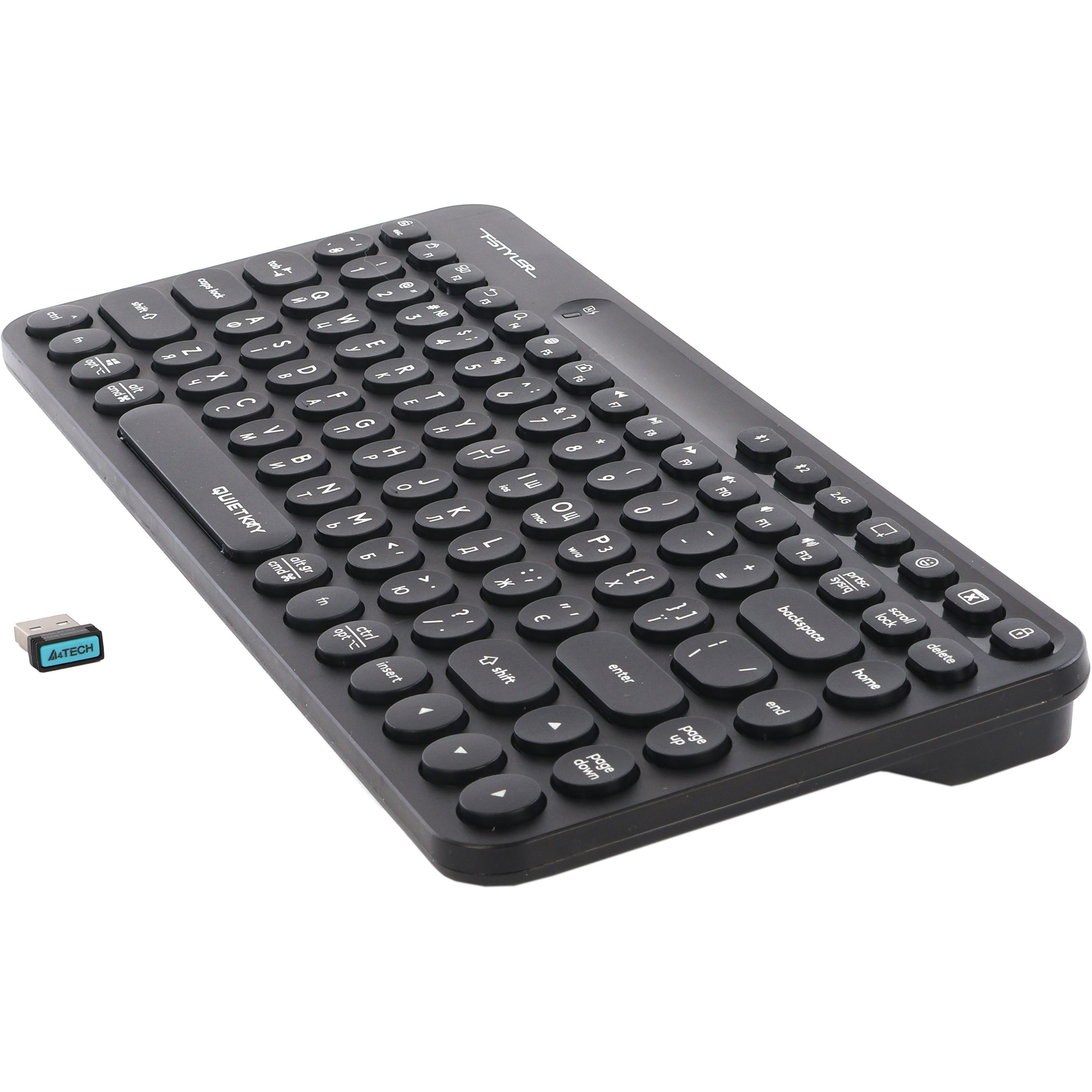 Клавиатура беспроводная A4TECH Fstyler FBK36C AS Black