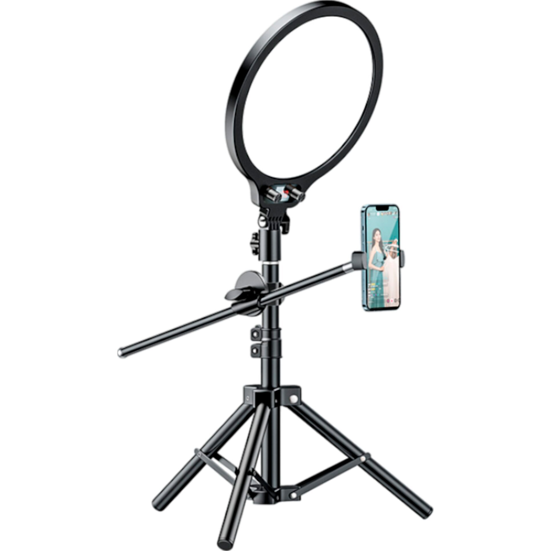 Кільцева LED лампа RTAKO AR-GTB03-35S Full- Face Fill Light