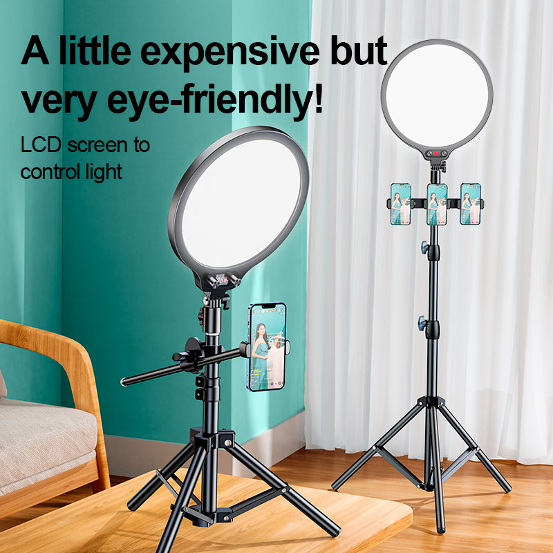 Кільцева LED лампа RTAKO AR-GTB03-35S Full- Face Fill Light