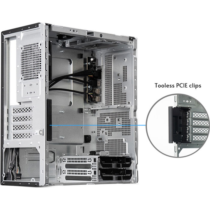Корпус CHIEFTEC Uni BS-20B-OP Black