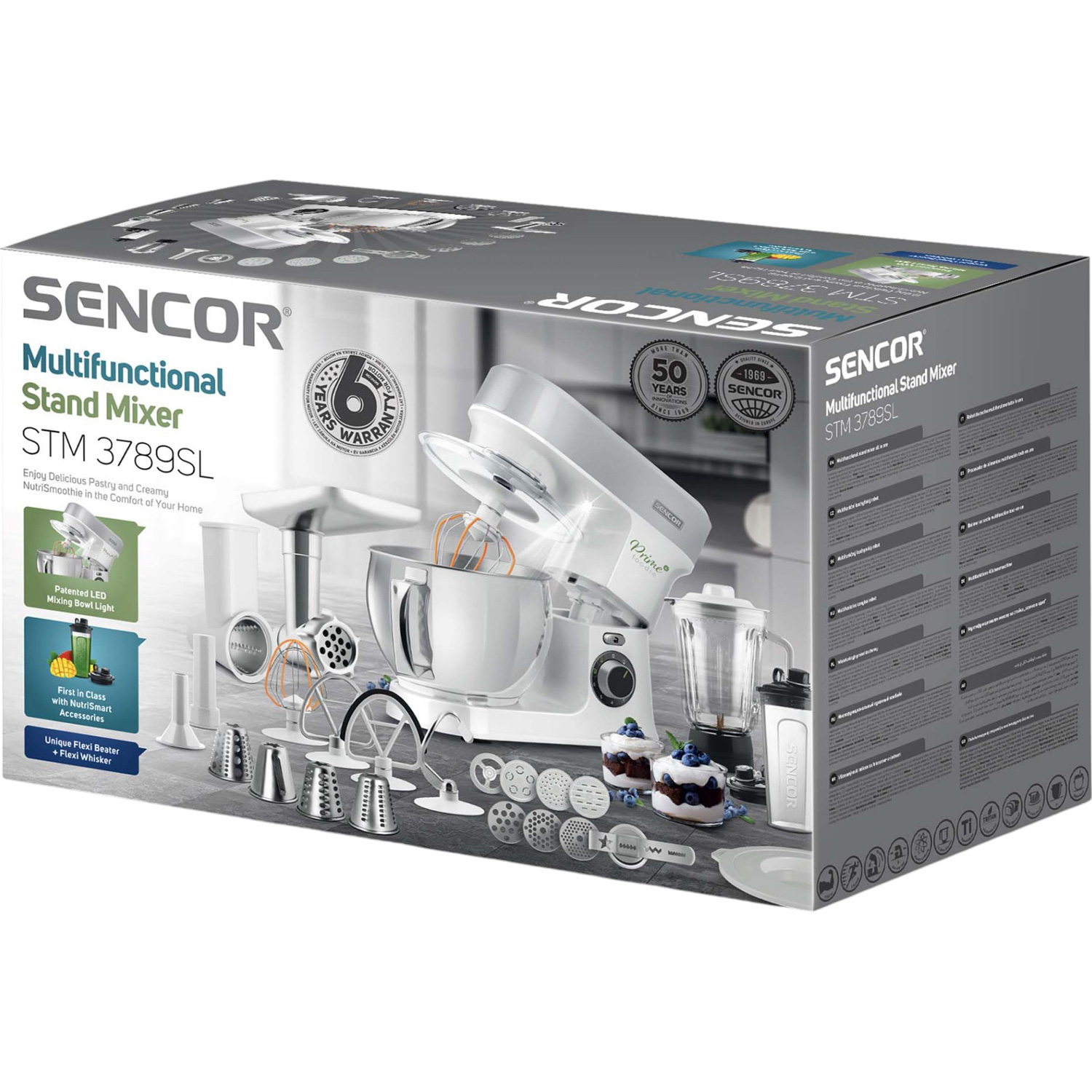 Кухонная машина SENCOR STM 3789SL (STM3789SL)