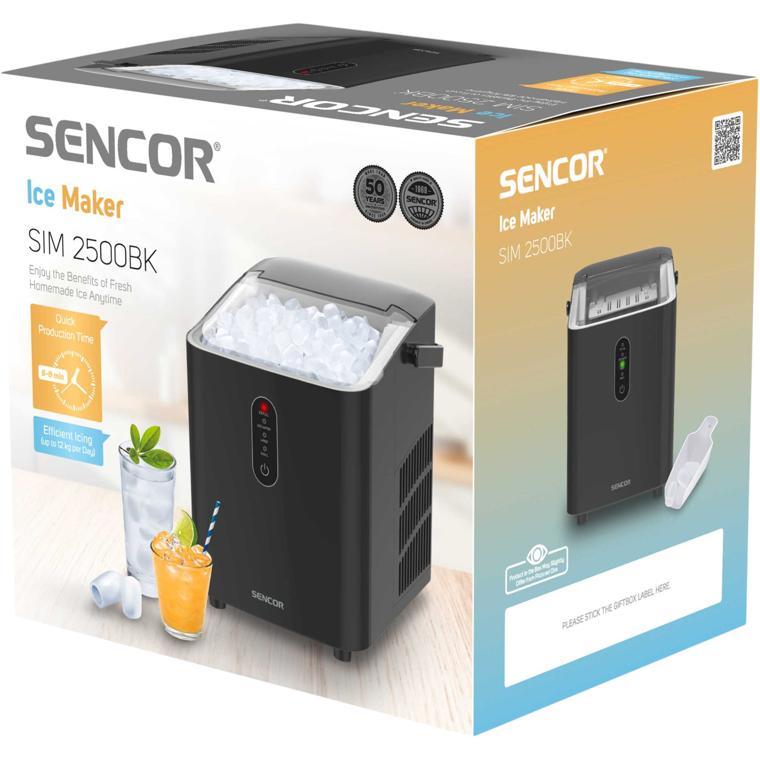 Льдогенератор SENCOR SIM 2500BK (41022048)