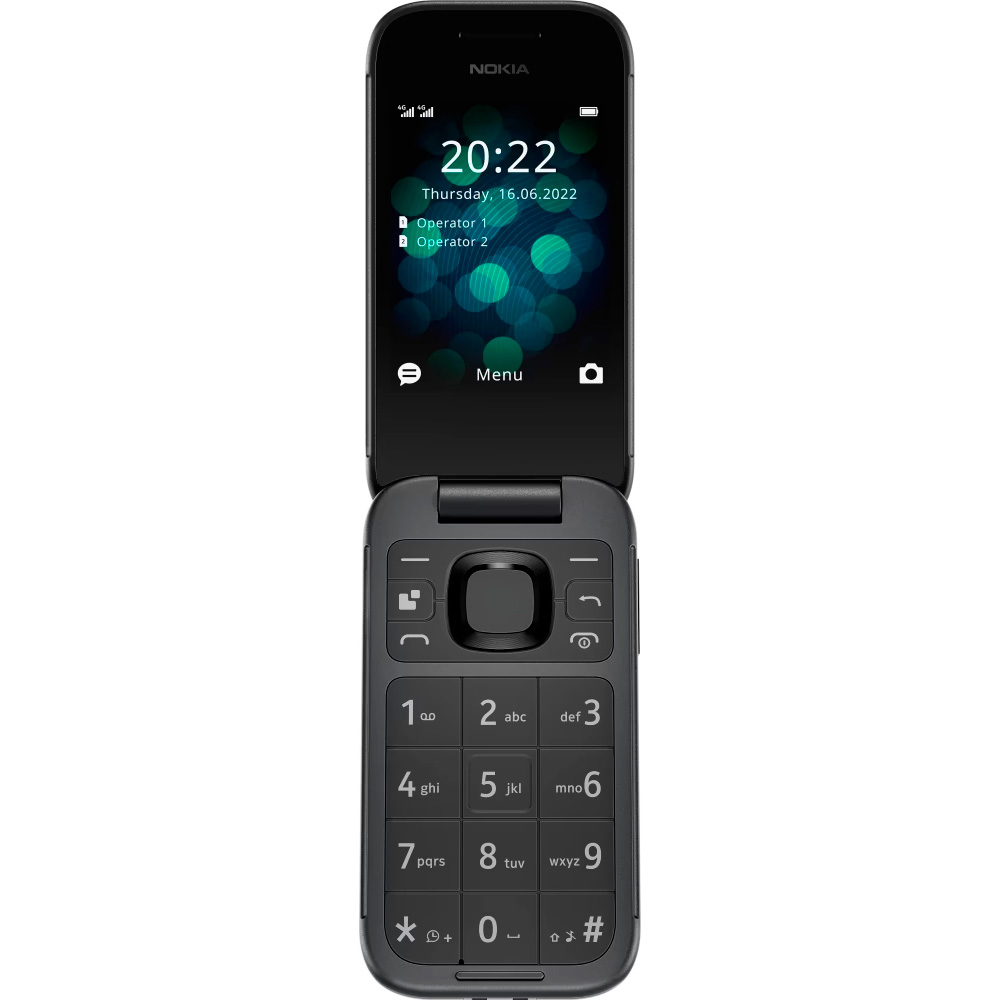 Мобильный телефон HMD 2660 Flip Cosy Black