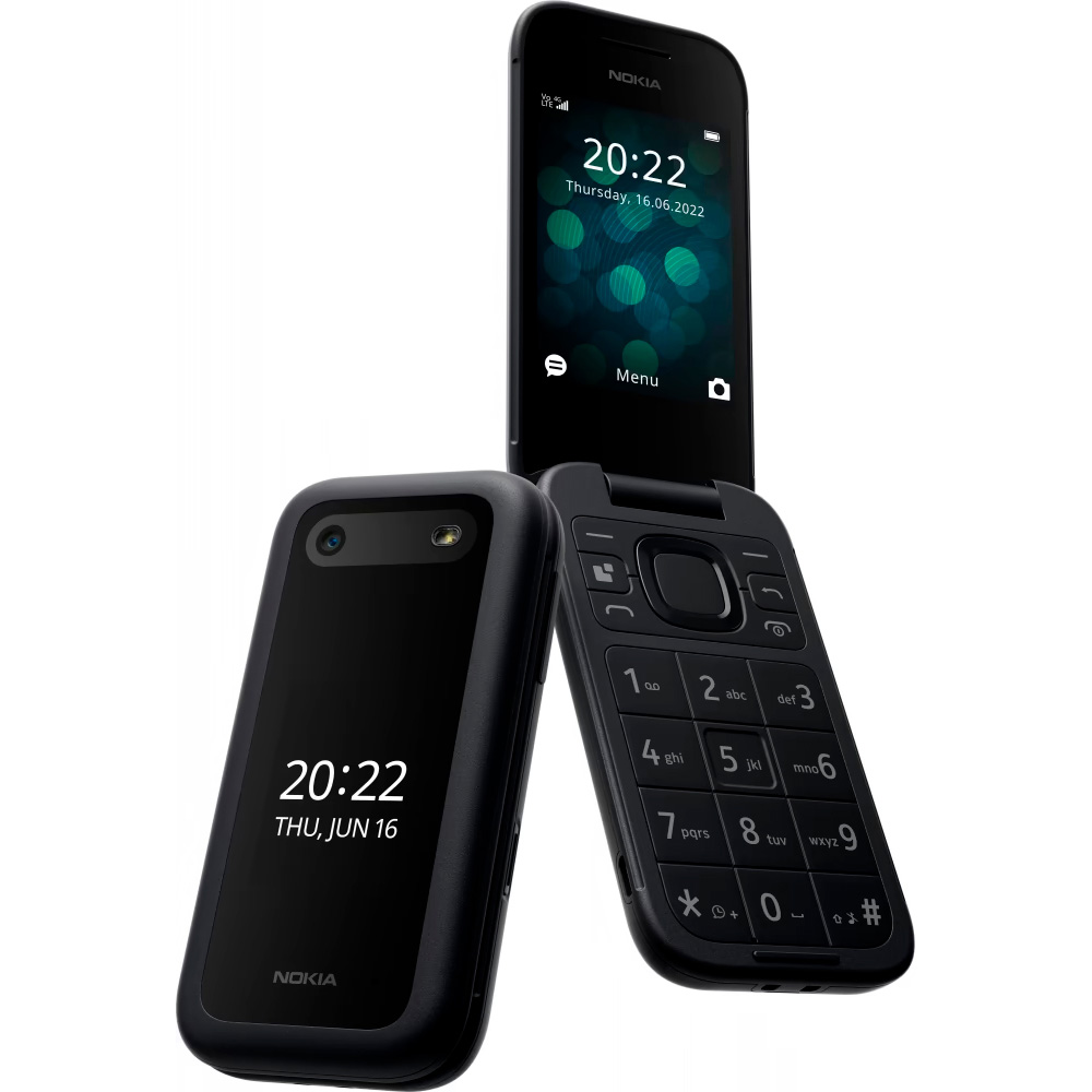 Мобильный телефон HMD 2660 Flip Cosy Black