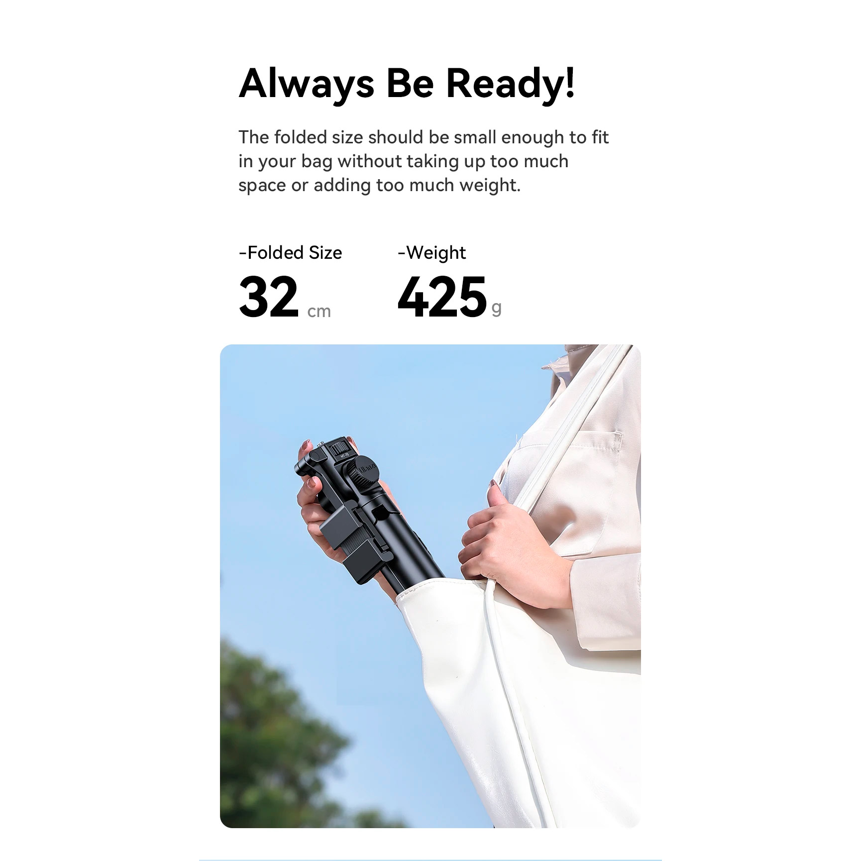 Монопод-трипод ULANZI MT-70 Selfie Stick Tripod with Remote (T027GBB1)