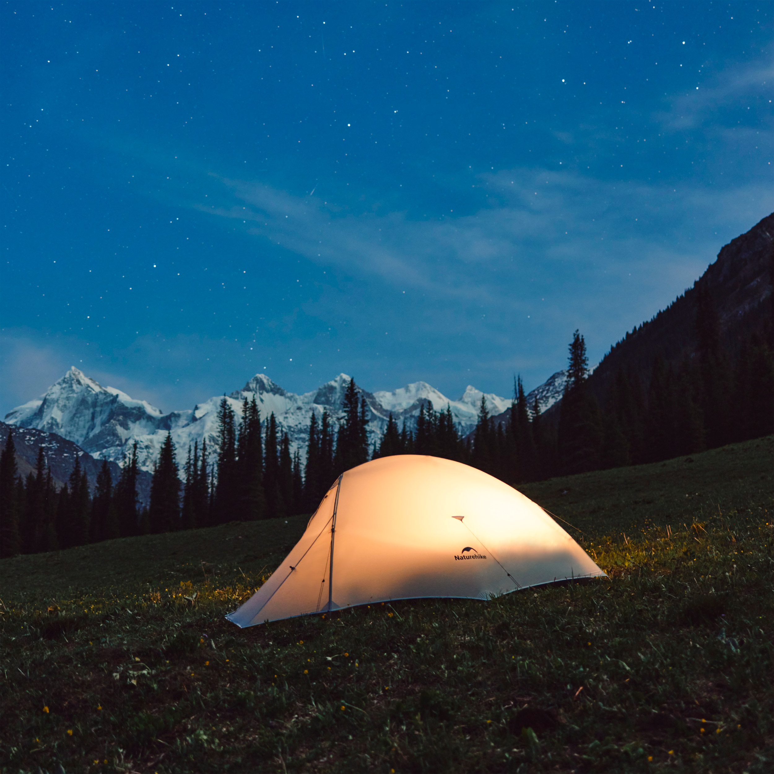 Намет 2-місний NATUREHIKE CNK2350WS020 Cloud Up Pro Light Gray (6927595777008)