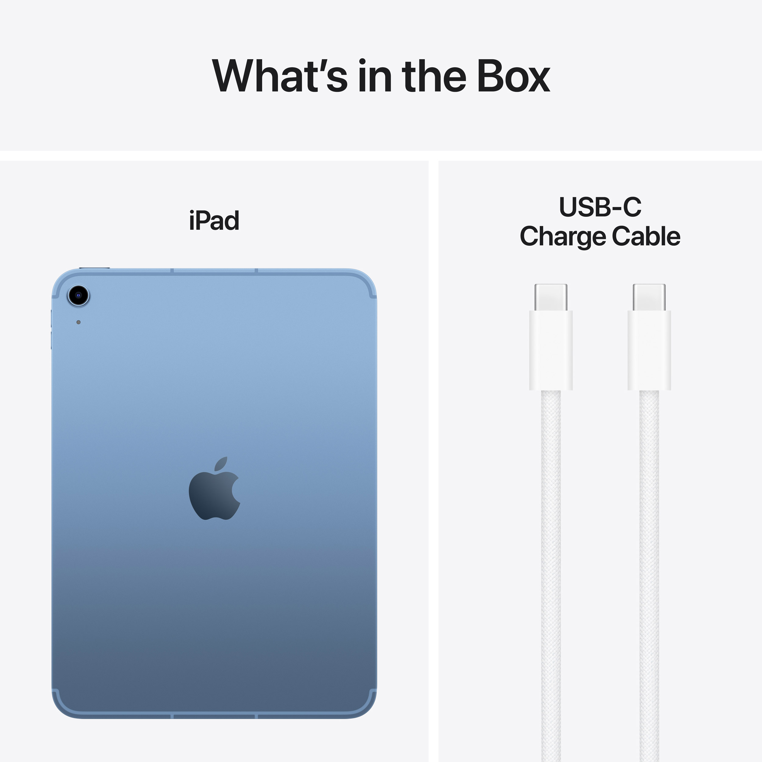 Планшет APPLE iPad A16 Wi-Fi 5G 256GB Blue (MD7L4TY/A)