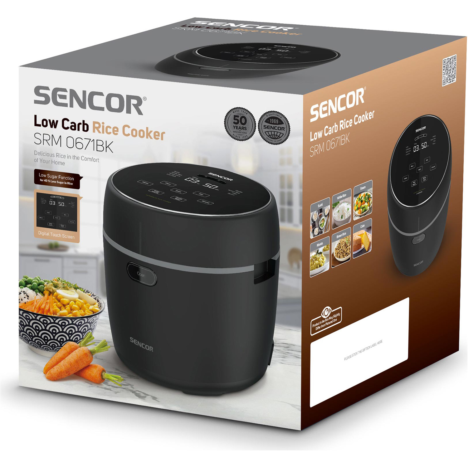 Рисоварка SENCOR SRM 0671BK (SRM0671BK)