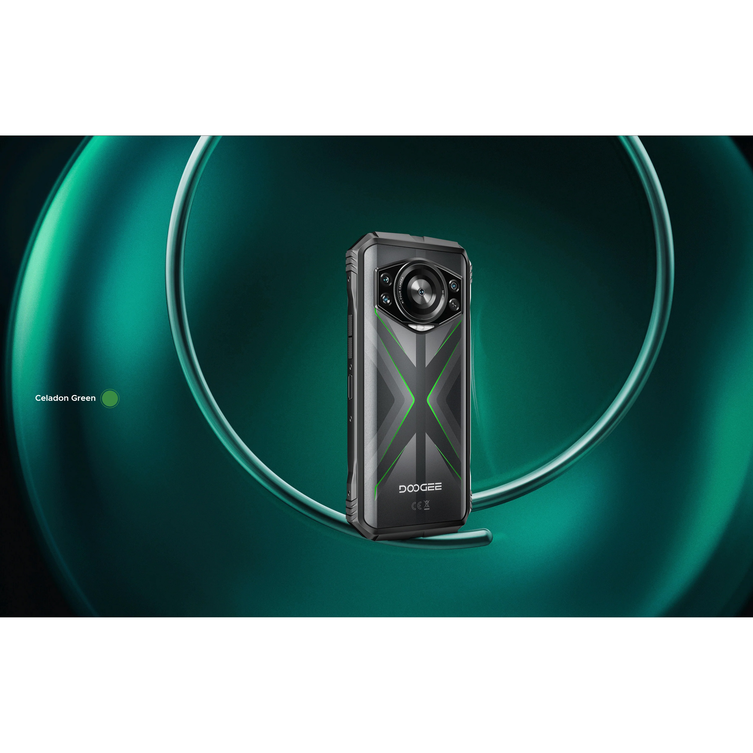 Смартфон DOOGEE S118 12/512GB Celadon Green (6923740243459)