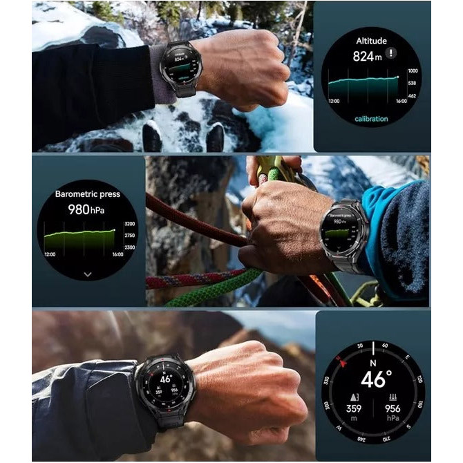 Тактические смарт-часы OUKITEL BT12 Military Smart Watch Gray (6931940789585)